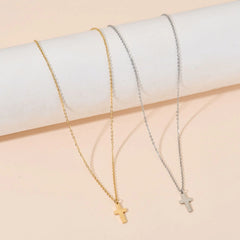 Stainless Steel Cross Necklace