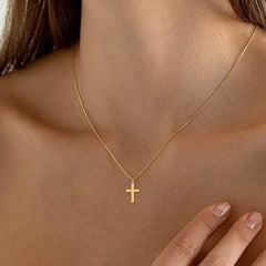 Stainless Steel Cross Necklace